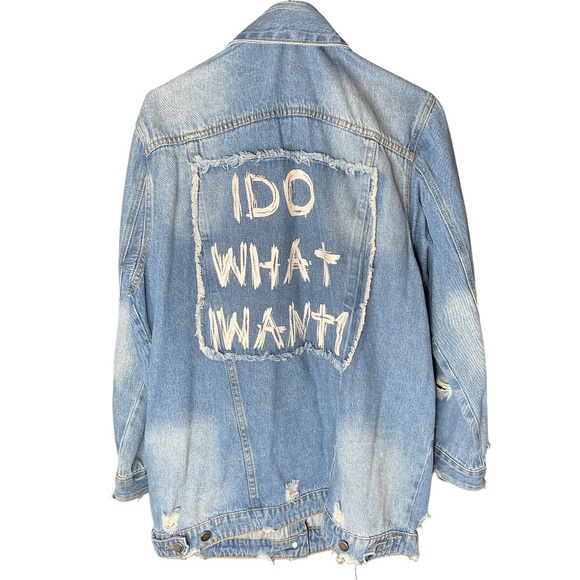 Ripped Jean Jacket - Picture 4 of 5